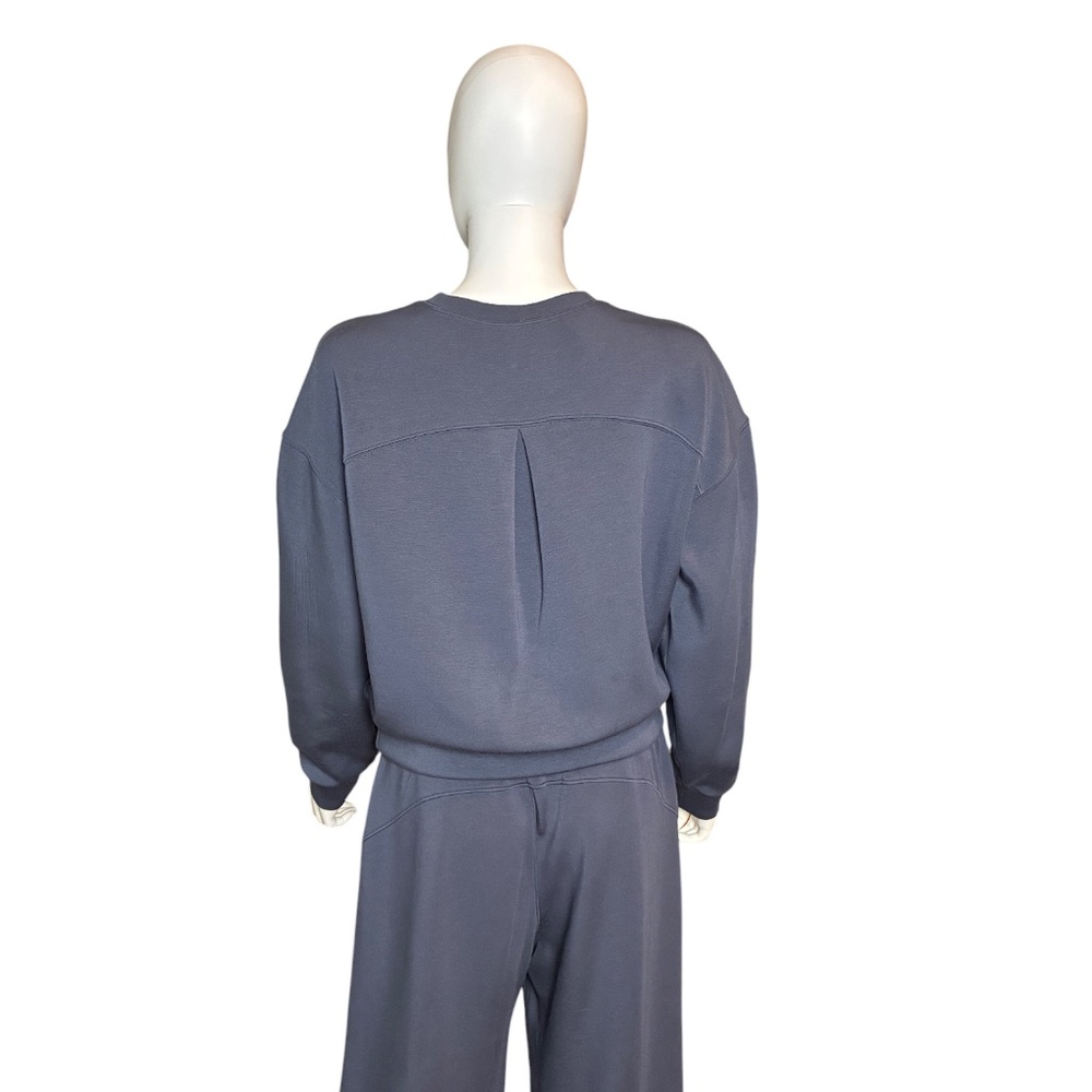 Spanx AirEssentials Crewneck Sweatshirt XS – Smoke - Picture 2 of 7